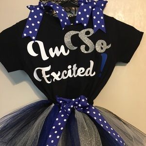 I’m So Excited Tutu set